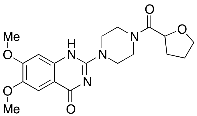 6,7-Dimethoxy-2-(4-(tetrahydrofuran-2-carbonyl)piperazin-1-yl)quinazolin-4(1H)-one