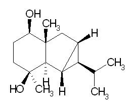 6,8-Cyclo-1,4-eudesmanediol