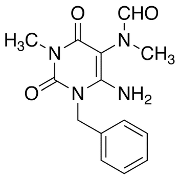 6-Amino-1-benzyl-3-methyl-5-(N-formyl-N-methyl)uracil