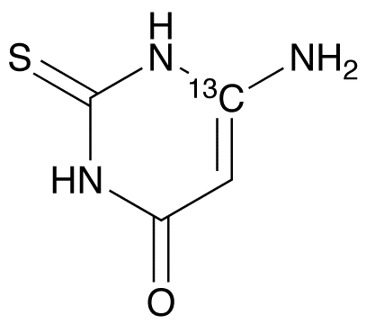 6-Amino-2-thiouracil-13C