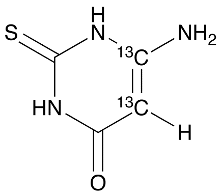 6-Amino-2-thiouracil-13C2