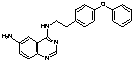 6-Amino-4-(4-phenoxyphenylethylamino)quinazoline