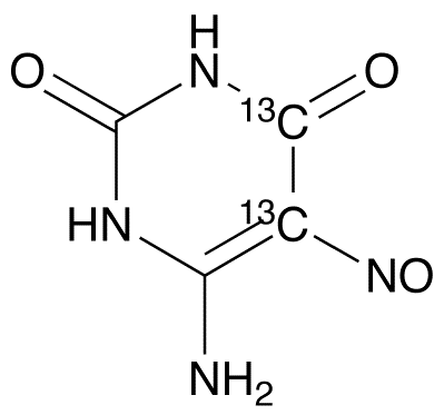 6-Amino-5-nitrosouracil-13C2