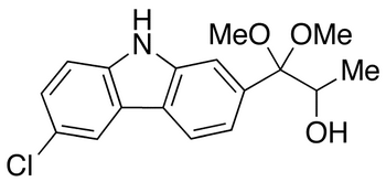 6-Chloro-β,β-dimethoxy-α-methyl-9H-carbazole-2-ethanol