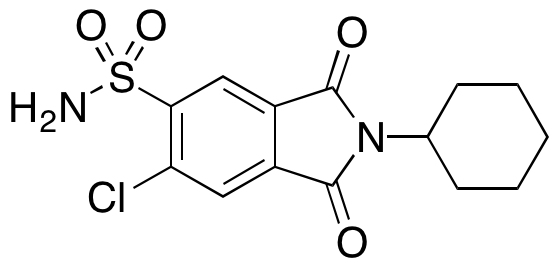 6-Chloro-2-cyclohexyl-2,3-dihydro-1,3-dioxo-1H-isoindole-5-sulfonamide