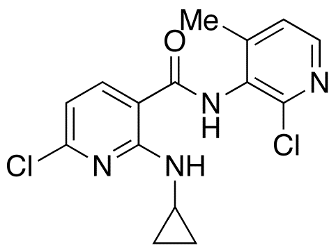 6-Chloro-2-cyclopropylamino-N-[2-chloro-4-methyl-3-pyridinyl]-3-pyridinecarboxamide