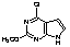 6-Chloro-2-methoxy-7-deazapurine
