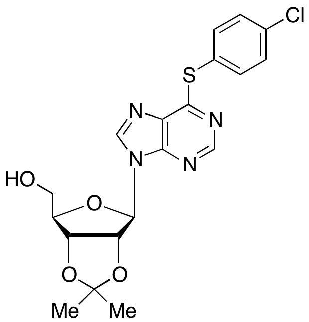 6-Desamino-6-(4-Chlorophenyl)-thioadenosine 2’,3’-O-(1-Methylethylidene)