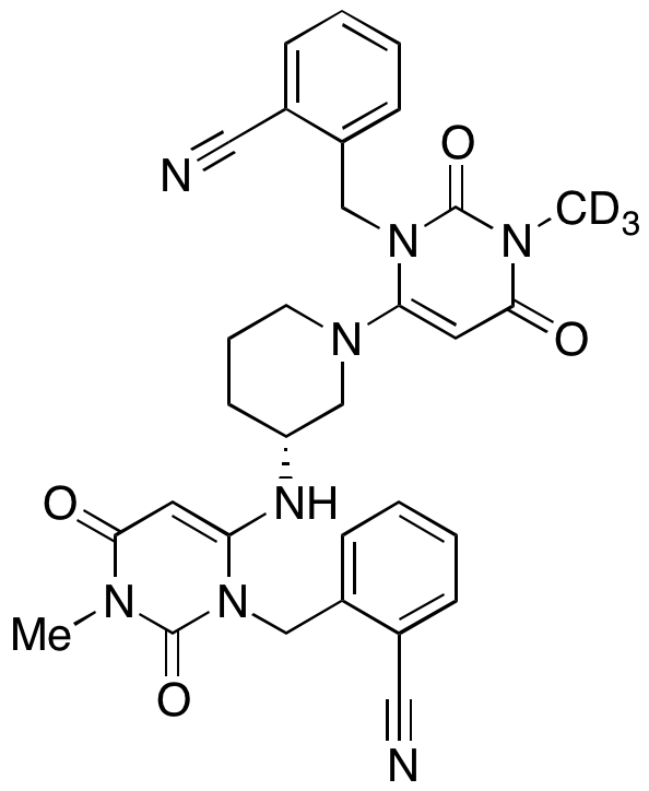 6-Despiperidinyl-6-(alogliptin-Namino-yl) Alogliptin-d3