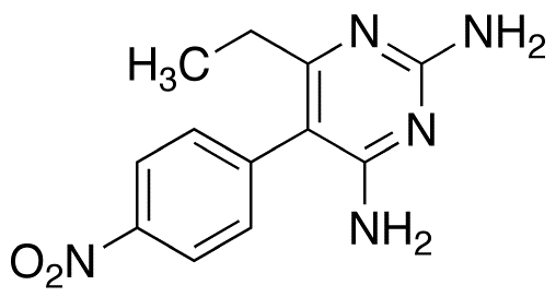 6-Ethyl-5-(4-nitrophenyl)-2,4-pyrimidinediamine