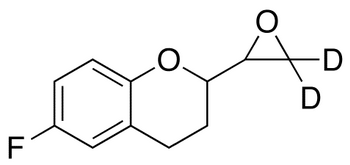 6-Fluoro-3,4-dihydro-2-(2-oxiranyl)-2H-1-benzopyran-d2 (Mixture of Diastereomers)