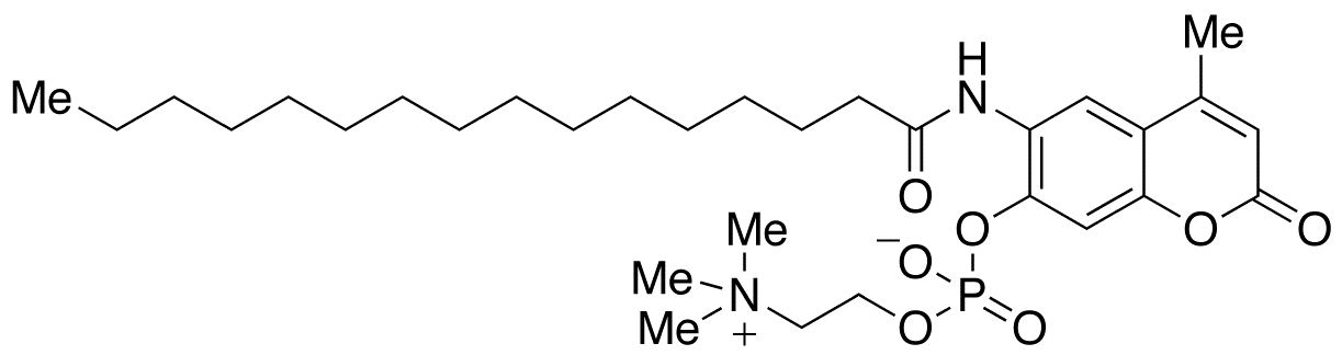 6-Hexadecanoylamino-4-methylumbelliferyl Phosphorylcholine