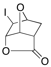 6-Hydroxy-5-iodo-7-oxabicyclo[2.2.1]heptane-2-carboxylic Acid γ-Lactone