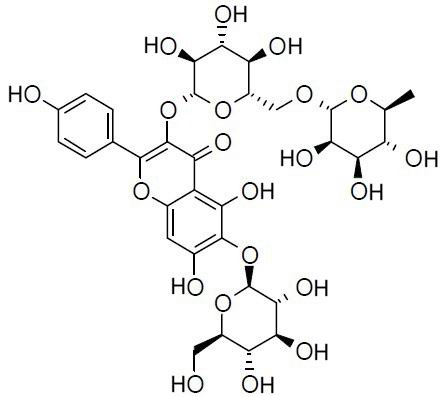 6-Hydroxykaempferol 3-Rutinoside -6-glucoside