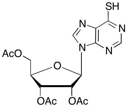 6-Mercaptopurine-9-β-D-ribofuranoside 2’,3’,5’-Triacetate