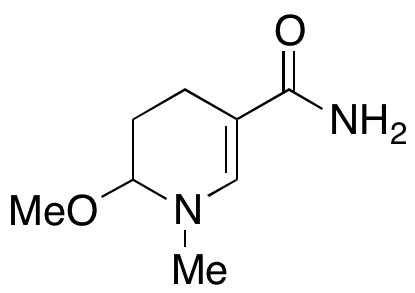 6-Methoxy-1-methyl-1,4,5,6-tetrahydropyridine-3-carboxamide