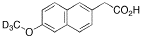 6-Methoxy-2-naphthaleneacetic Acid-d3 (Desmethyl Naproxen-d3)