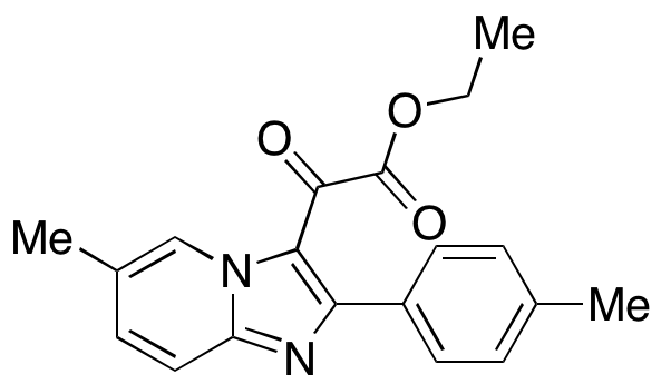 6-Methyl-2-(4-methylphenyl)-α-oxo-imidazo[1,2-a]pyridine-3-acetic Acid Ethyl Ester