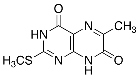 6-Methyl-2-methylthio-4,7(3H,8H)-pteridinedione