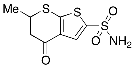 6-Methyl-4-oxo-5,6-dihydro-4H-thieno[2,3-b]thiopyran-2-sulfonamide