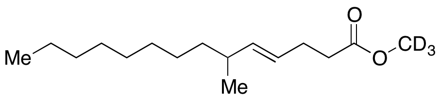 6-Methyl-4-tetradecenoic Acid Methyl Ester-d3