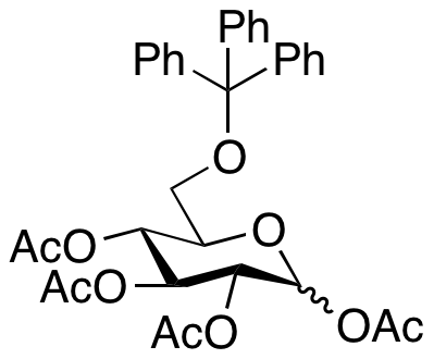 6-O-(Triphenylmethyl)-D-glucopyranose Tetraacetate