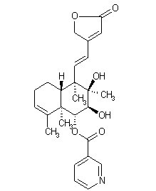 6-O-Nicotinoylbarbatin C