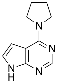 6-Pyrrolidino-7-deazapurine