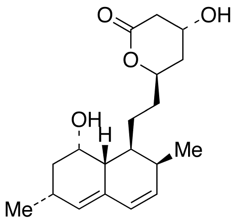 6(R)-[2-(8(S)-Hydroxy]-2(S),6(R)-dimethyl-1,2,6,7,8,8a(R)-hexahydro-1(S)-naphthyl]ethyl-4(R)-hydroxy-3,4,5,6-tetrahydro-2H-pyran-2-one