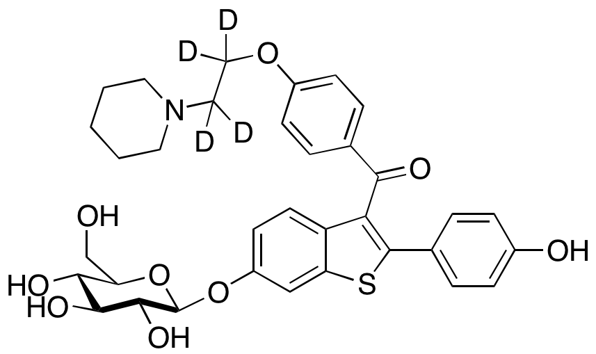 6-Raloxifene-β-D-glucopyranoside-d4