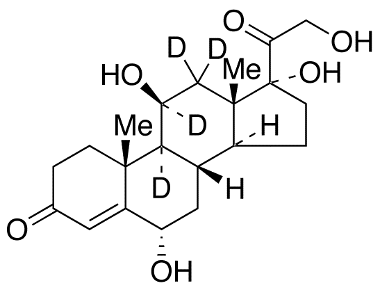 6α-Hydroxy Cortisol-d4