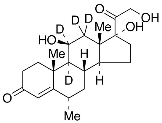 6α-Methyl Hydrocortisone-d4