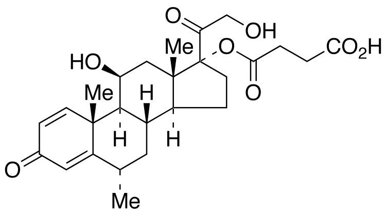 6α-Methyl Prednisolone 17-Hemisuccinate