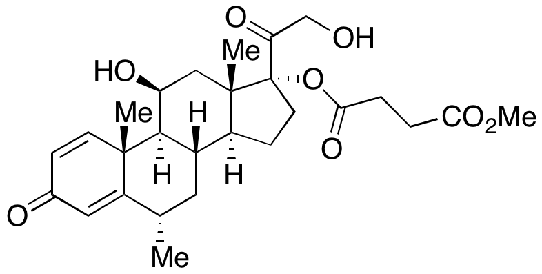 6α-Methyl Prednisolone 17-Methylhemisuccinate