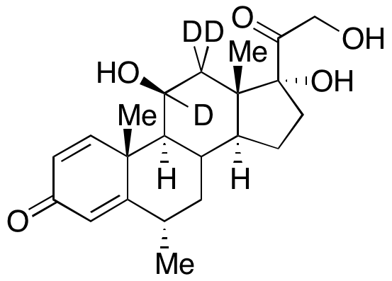 6α-Methyl Prednisolone-d3 (Major)