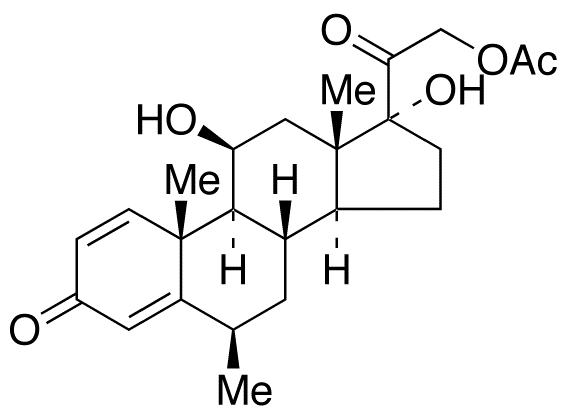 6β-Μethyl Prednisolone 21-Acetate