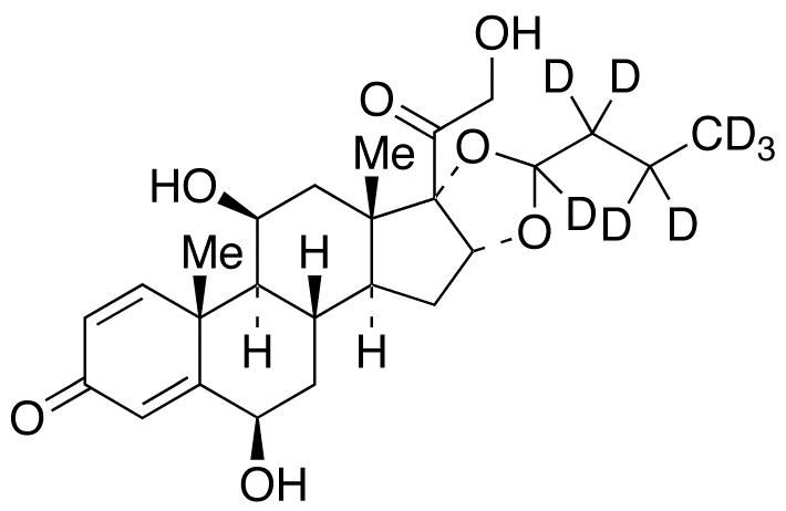 6β-Hydroxy Budesonide-d8