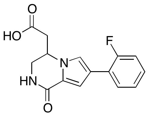 7-(2-Fluorophenyl)-1,2,3,4-tetrahydro-1-oxo-pyrrolo[1,2-a]pyrazine-4-acetic Acid