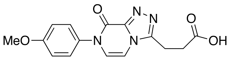 7-(4-Methoxyphenyl)-7,8-dihydro-8-oxo-1,2,4-triazolo[4,3-a]pyrazine-3-propanoic Acid