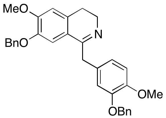 7-(Benzyloxy)-1-[3-(benzyloxy)-4-methoxybenzyl]-3,4-dihydro-6-methoxyisoquinoline