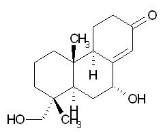 7,15-Dihydroxypodocarp-8(14)-en-13-one