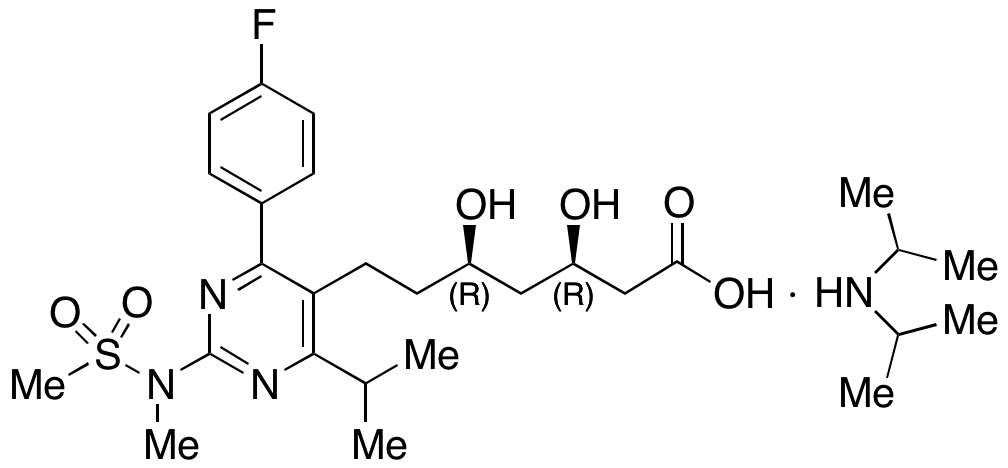 7,8-Dihydro-rosuvastatin Diisopropylammonium Salt