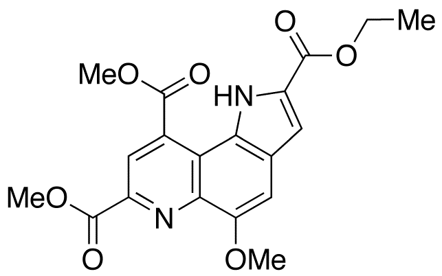 7,9-Dimethoxycarbonyl-2-ethoxycarbonyl-5-methoxy-1H-pyrrolo-[2,3-f]quinoline