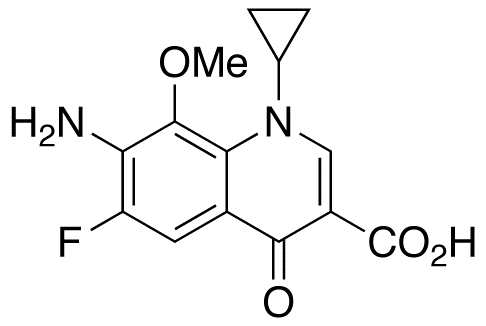 7-Amino-1-cyclopropyl-6-fluoro-1,4-dihydro-8-methoxy-4-oxo-3-quinolinecarboxylic Acid