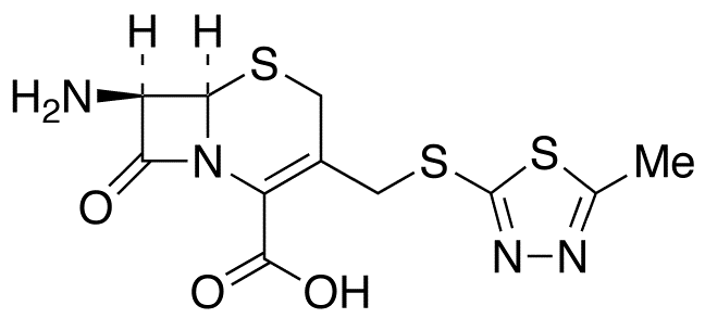 7-Amino-3-[(5-methyl-1,3,4-thiadiazol-2-ylthio)methyl]-3-cephem-4-carboxylic Acid