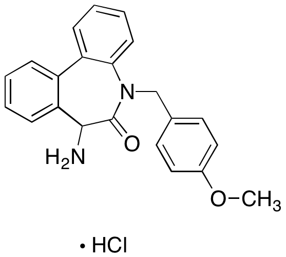 7-Amino-5,7-dihydro-5-[(4-methoxyphenyl)methyl]-6H-dibenz[b,d]azepin-6-one Hydrochloride