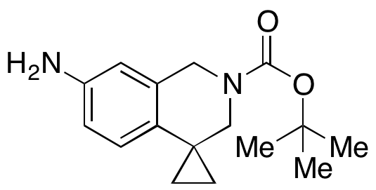 7’-Aminospiro[cyclopropane-1,4’(1’H)-isoquinoline]-2’(3’H)carboxylic Acid 1,1-Dimethyl Ester