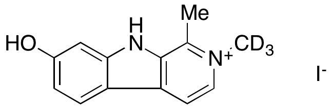 7-Hydroxy-1,2-dimethyl-9H-pyrido[3,4-b]indolium-d3 Iodide