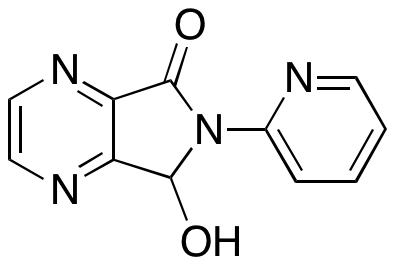 7-Hydroxy-6-(pyridin-2-yl)-6,7-dihydro-5H-pyrrolo[3,4-b]pyrazin-5-one