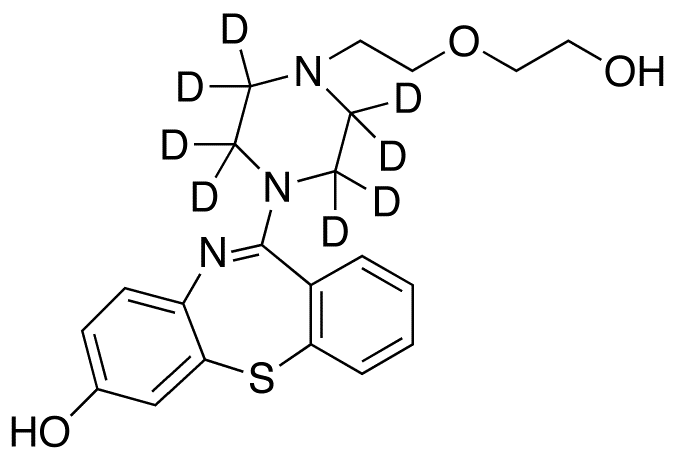 7-Hydroxy Quetiapine-d8